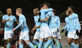 Man Utd 1 Man City 2 : Super Eagles World Cup Rival Nets Winner, Tosins Not In 18