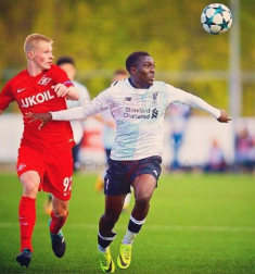 Bobby Adekanye's Goal Helps Liverpool Beat Stoke In Premier League Cup