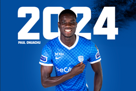 Official : Super Eagles striker extends Racing Genk contract until 2024