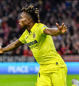  Big five Euro Leagues : Osimhen powers in header, Chukwueze scores superb goal, Simon hits brace