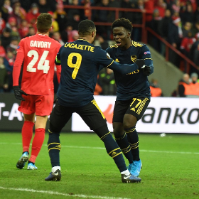 Excellent Arsenal Performance Earns Saka Rave Reviews From World Media After Draw Vs Standard Liege