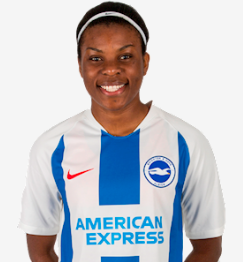 Brighton & Hove's Nigeria International Striker Umotong On Target Against Arsenal 