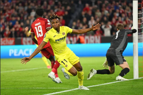 UCL : Chukwueze the hero as Villarreal eliminate Bayern Munich 