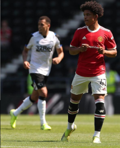 'A good pass' - Solskjaer hails Shoretire for the part he played in Man Utd's second goal vs Derby