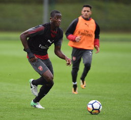 Arsenal Defender Introduces Himself To Flying Eagles, NFF Before Group Game Against Ukraine 