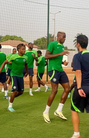 Super Eagles confirmed team news: Osimhen available for selection against Bafana Bafana 