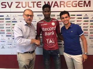 Peter Olayinka Scores On Zulte-Waregem Debut, Young Winger Bala Also On Target