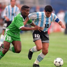 Kanu, Ikpeba, Adepoju  Pay Tribute To Diego Maradona After Death Of Argentina, Barcelona Icon