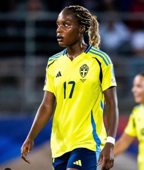 Daughter of ex-Super Eagles striker becomes cap-tied to Sweden after attending Nigeria training camp 