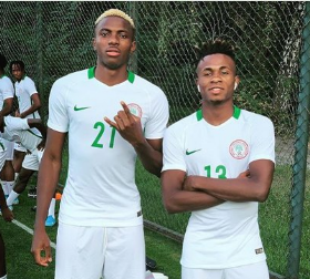 Aribo Debuts; Iwobi, Chukwueze, Osimhen Start As Rohr Unveils Starting XI Vs Ukraine