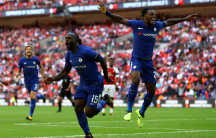 Team News : Victor Moses Starts For Chelsea, Samuel Not In 18 Against Man Utd 