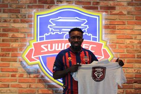  Photo Confirmation : Ex-Falkenberg Star Egbuchulam Completes Move To Suwon FC Worth N432M