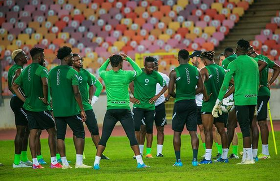 Super Eagles early team news : Bonke misses full training for third day running; update on Dennis