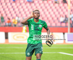 Super Eagles striker Osimhen nominated for Ballon d'Or alongside Saka, Salah, Onana, 26 others 