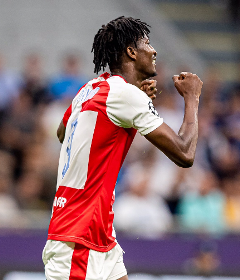  Slavia's Olayinka Gets A 10/10 Rating After Scoring Vs Inter Milan, Reacts To Maiden UCL Goal 