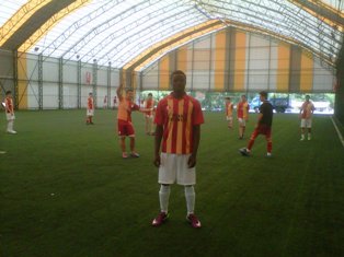 Hot Prospect Ekundayo Mawoyeka Training With Kartalspor 