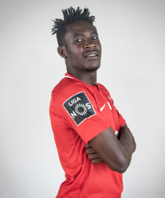 CD Santa Clara Left-Back Sanusi Opens Primeira Liga Account Vs Portuguese Super Club Benfica