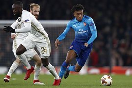 Arsenal 1 Ostersunds 2 (agg 4-2): Iwobi Picks Up Injury In Stoppage Time, Gero Benched