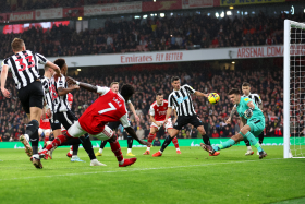 Nigerian striker earns first senior call-up as Arsenal's perfect home record ends 