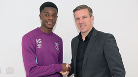 Former Man Utd Striker Odubeko Scores Hat-Trick For West Ham U18s Vs Southampton 