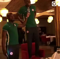 Super Eagles Initiation: Wolfsburg's Osimhen Kills It With Performance Of Tekno's Rara