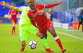 PL2 Liverpool 1 Tottenham 1 : Adekanye Scores, Eyoma Sent Off After Two Minutes