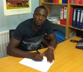 Official : Carshalton Athletic Snap Up Ex Watford, West Ham Striker Moses Ashikodi 