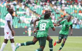 'Osimhen could have had a hat-trick' - Ex-DR Congo captain has his say on Super Eagles goalscoring woes