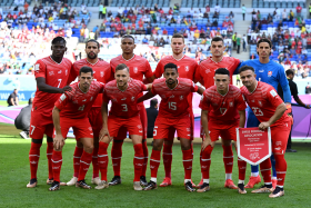  'The best chance of the half' - Okocha reacts to Akanji's missed golden opportunity to score