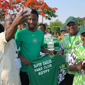 Super Eagles Hit By Sickness Bug; Hold First Training Session In Alexandria 1700 Hours 