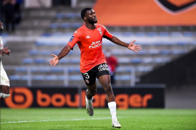 Super Eagles striker left out of Lorient squad v Bastia amid West Ham, OGC Nice, Lyon links 