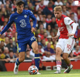  Arsenal 0 Chelsea 2 : Balogun enters game as sub; Anjorin, Okonkwo not in squad