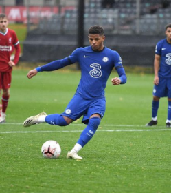 Nigeria-eligible striker on target as Chelsea U23s edge Liverpool in 7-goal thriller