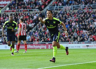 Iwobi Impresses As Alexis Joins Arsenal 50-Goal Club In Win Vs Sunderland