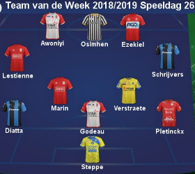 Three Former Nigeria U23 Strikers Named In Team Of The Week In Belgium 