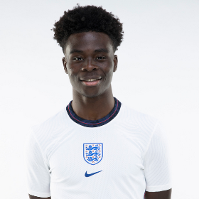 Nigeria Target Bukayo Saka Debuts For England's Senior Team, Wearing Number 3 Shirt 