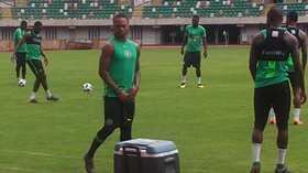 How Super Eagles Team A & B Lined Up Training, Iheanacho Hat-Trick, Joel Obi Stars, Ighalo Strikes