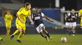 Young Anglo-Nigerian striker, linked with Arsenal, Celtic and Rangers, training with Portsmouth