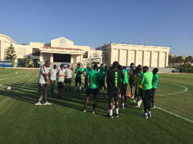 Rohr To Prepare His Tactics Behind Closed Doors Ahead Of AFCON Opener Vs Burundi