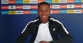 Confirmed: Kehinde Quits Manchester United, Joins Feirense After Impressing On Trial