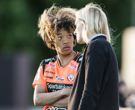 Nigeria Behind Sweden In Race For Highly Talented Kristianstads DFF Striker Evelina Duljan 