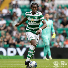 SPFL Trust Trophy : Irish-Nigerian defensive midfielder on target for Celtic 