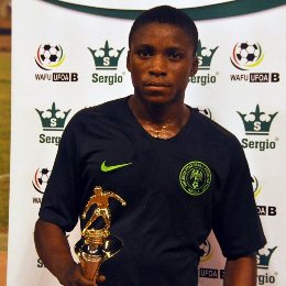  Golden Eaglets Goal Machine Olusegun Hoping To Follow In The Footsteps Of Osimhen, Oruma, Chrisantus